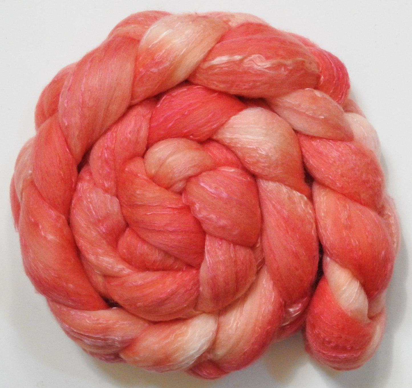 Sugar Coral (5.7 oz)- Shaniko Wool / Mulberry Silk (80/20)