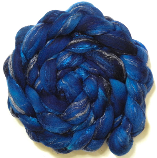 Blueblood (5.8 oz) - Merino/ Tussah Silk/ Natural Flax (50/25/25)