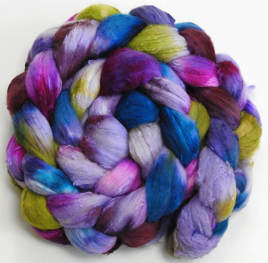 Sea Holly (5.7 oz)- 25 micron Merino/ Silk Slubs (70/30)