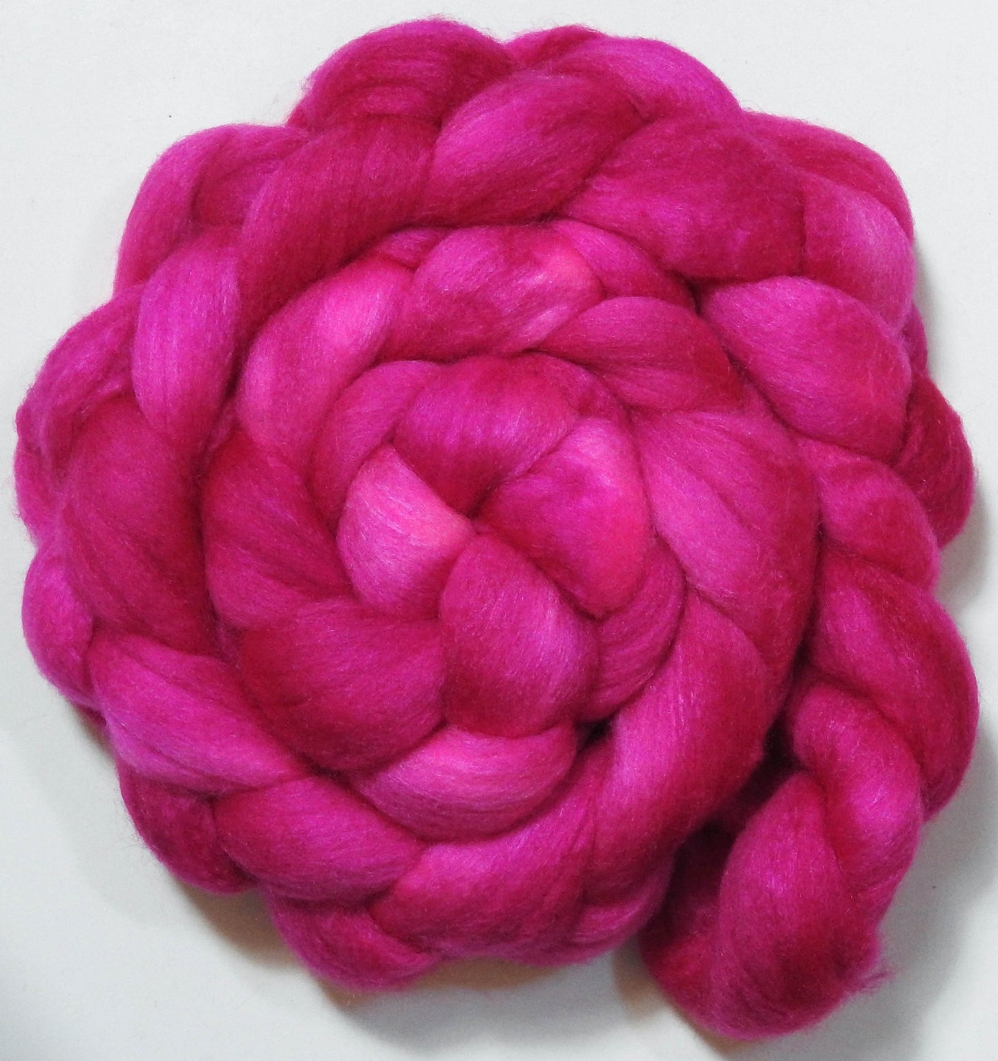 Cerise (5.2 oz) - Polwarth / Tussah silk (85/15)