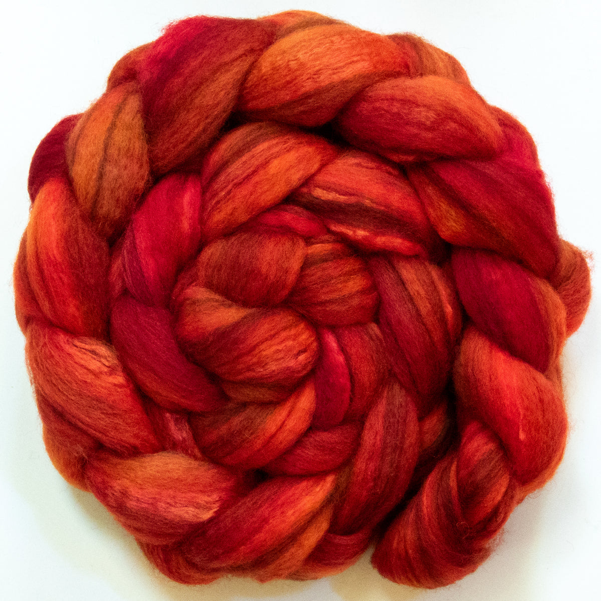 Tomato (5.8 oz) - Mixed Bfl /tussah silk (85/15)