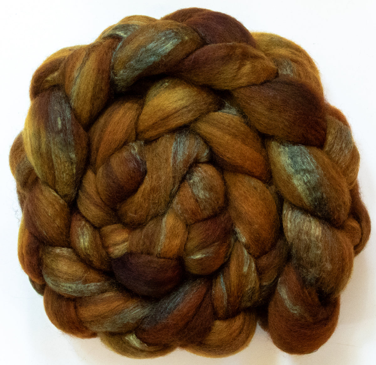 Bronze (5.7 oz) - Mixed Bfl /tussah silk (85/15)