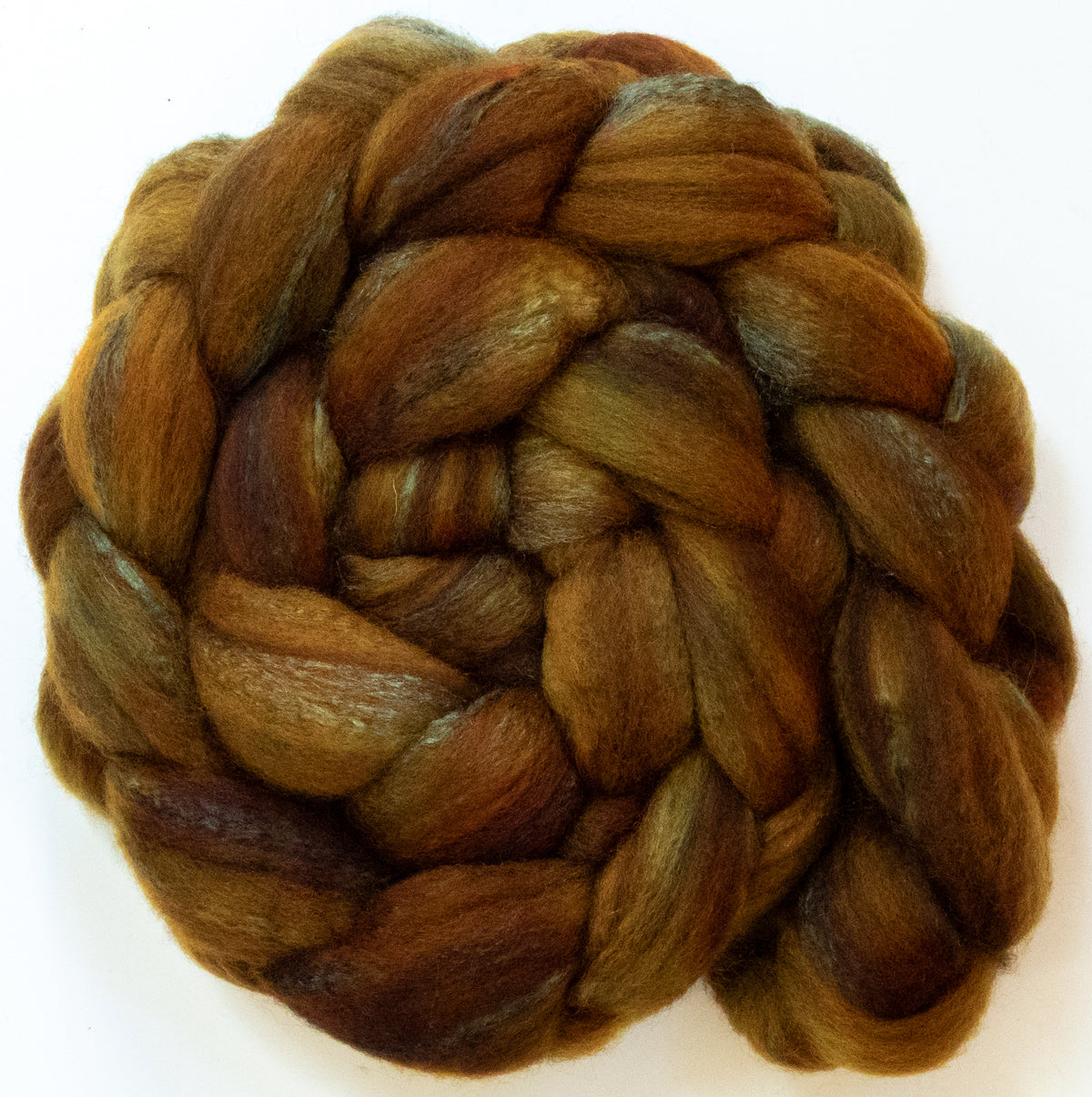 Bronze (5.7 oz) - Mixed Bfl /tussah silk (85/15)