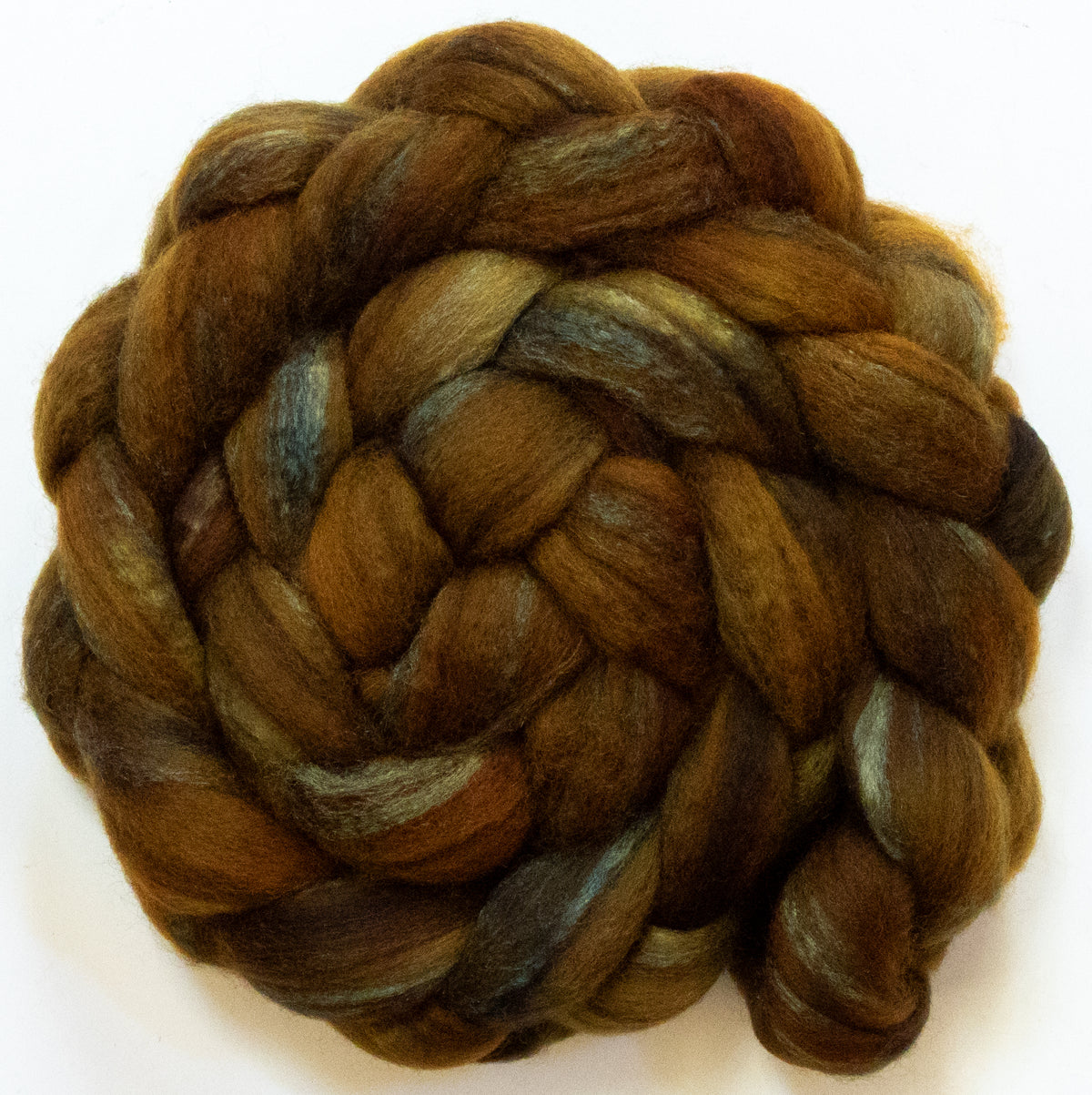 Bronze (5.7 oz) - Mixed Bfl /tussah silk (85/15)