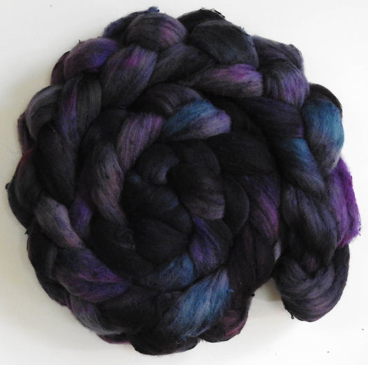 Graphite (5.7 oz) - 25 micron Merino/ Silk Slubs (70/30)