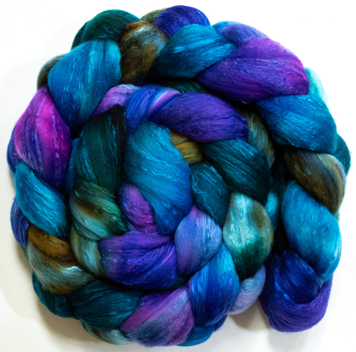 Peacock Ore (5.8 oz)- Shaniko Wool / Mulberry Silk (80/20)