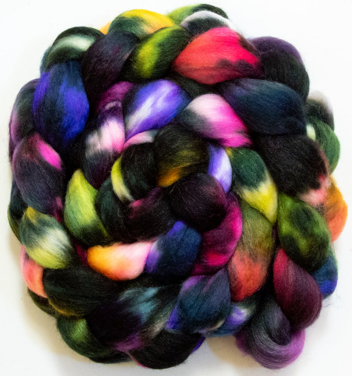 Stained Glass (5.9 oz) - Polwarth / Tussah silk (85/15)