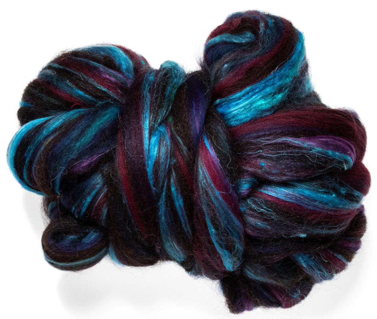 Squid Ink Pasta - Italian Blend Series - Merino/ Zwartbles/ Silk/ Sari Silk (40/25/25/10)