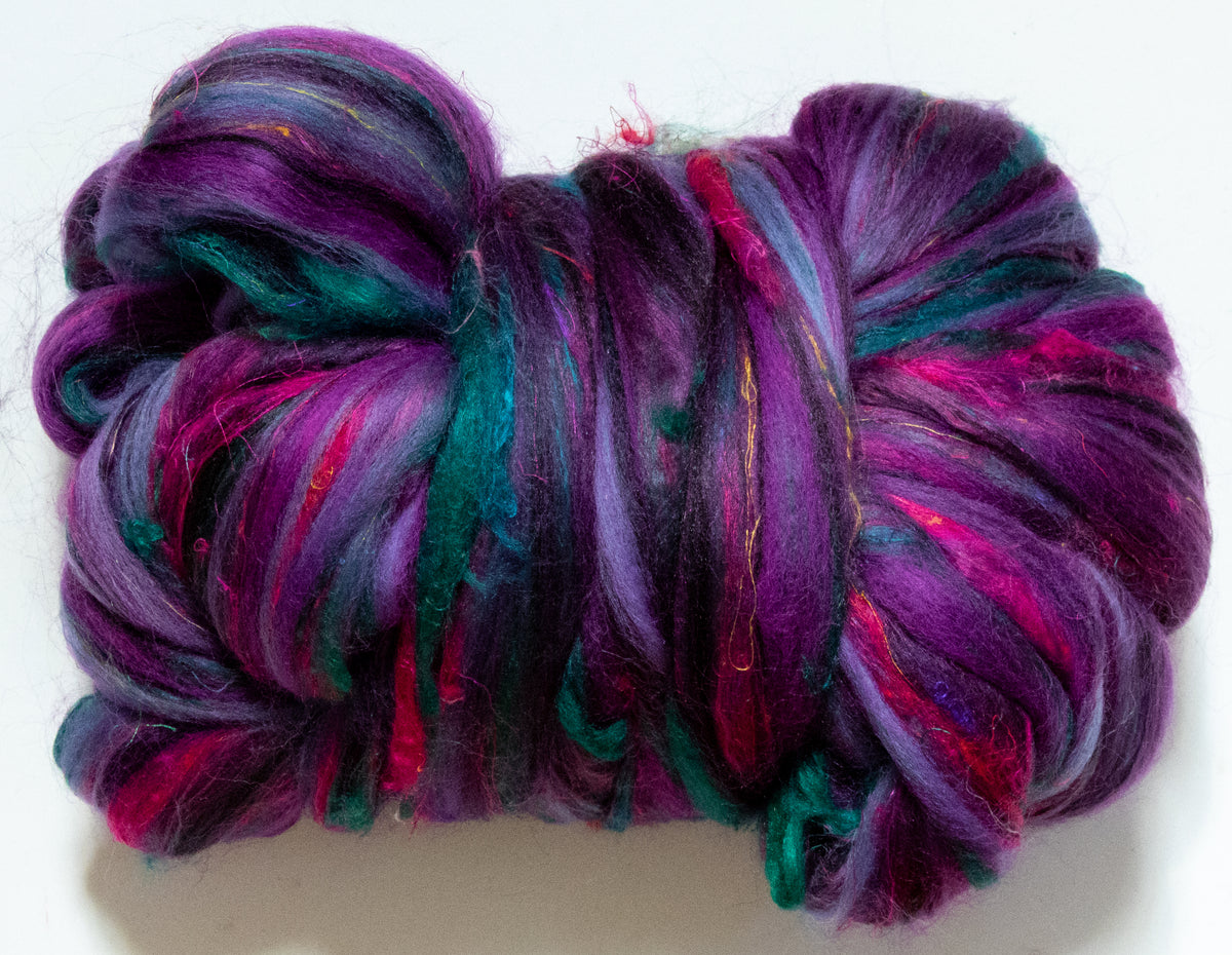 Melanzane - Italian Blend Series - Merino/ Silk/ Sari Silk (50/25/25)
