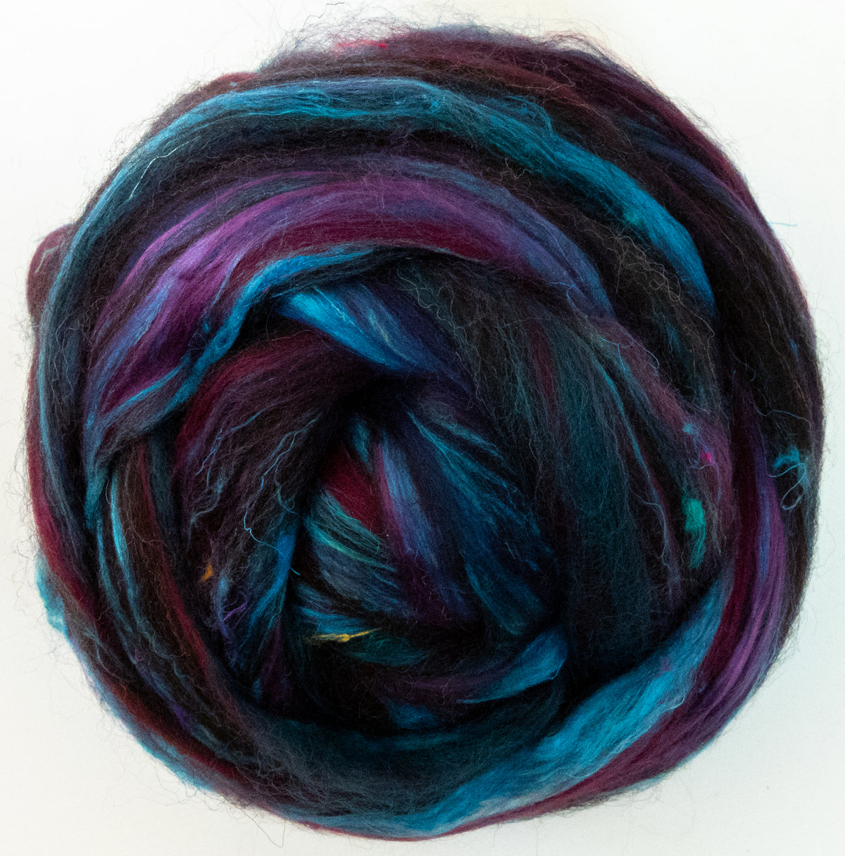 Squid Ink Pasta - Italian Blend Series - Merino/ Zwartbles/ Silk/ Sari Silk (40/25/25/10)