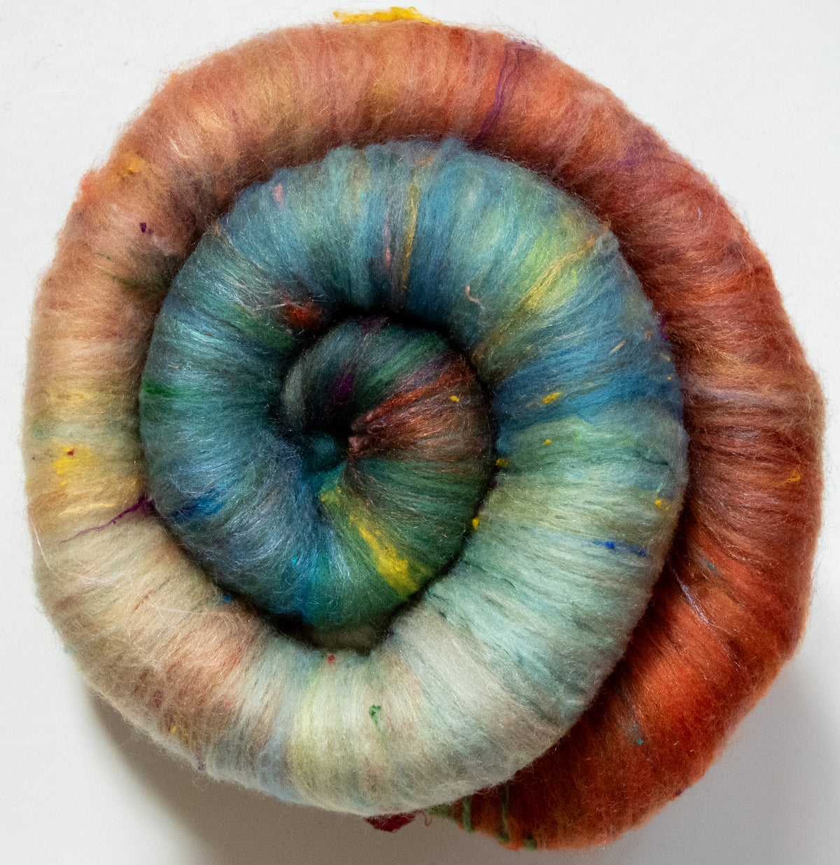 Venezia (3.8 oz) - Non-Sparkle Sticklebatts - Haunui fleece, merino, silk, silk noil