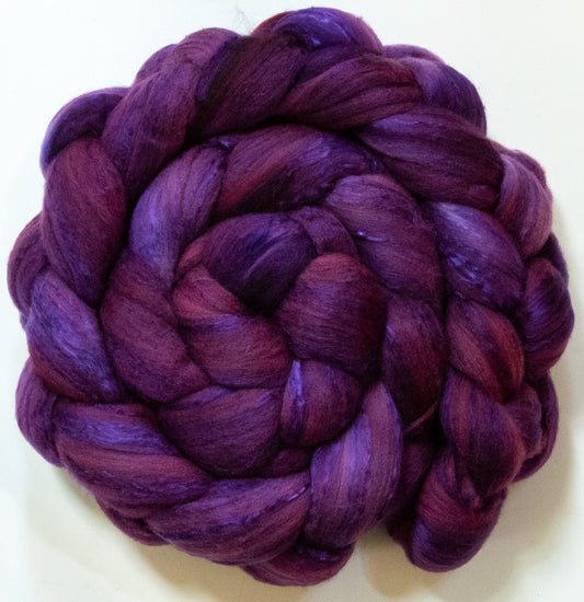 Grape (5.8 oz)- Shaniko Wool / Mulberry Silk (80/20)
