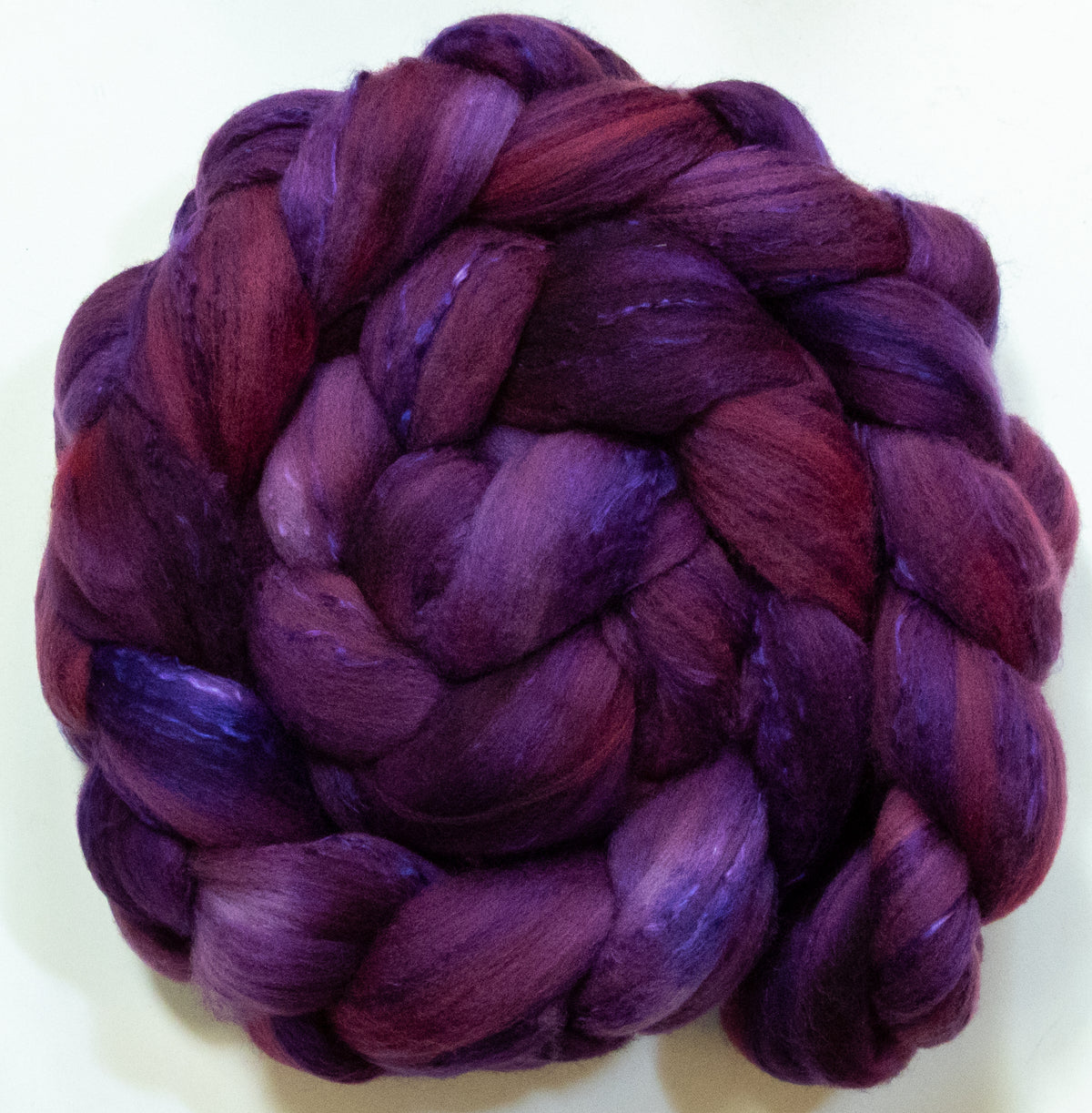Grape (5.8 oz)- Shaniko Wool / Mulberry Silk (80/20)