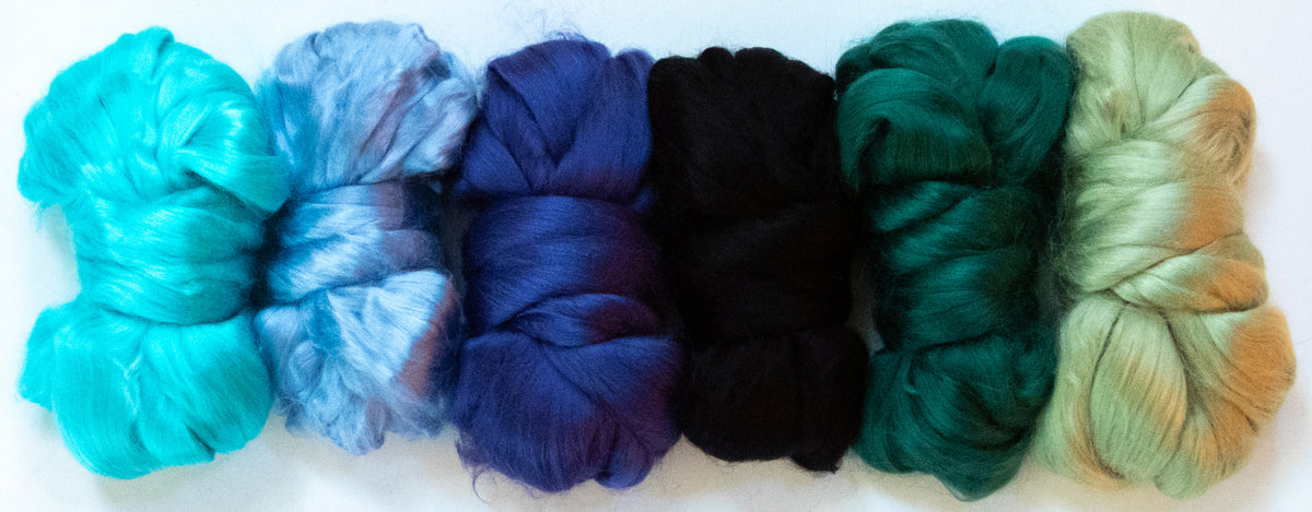 100% Bamboo Top- Leaf and Sky - 6 oz total