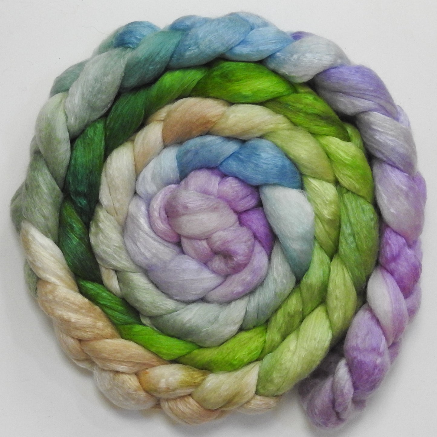 Pastel Pigeon - (5.3 oz) Superfine Merino/ Mulberry Silk (50/50)