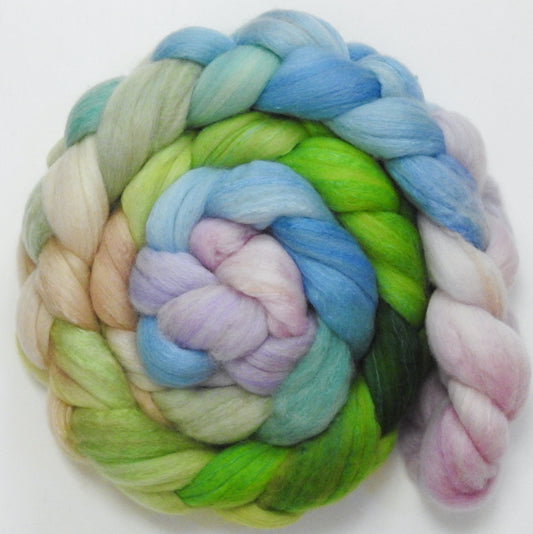 Pastel Pigeon (5.8 oz)- Polwarth/ Camel / Mulberry Silk (75/12.5/12.5)