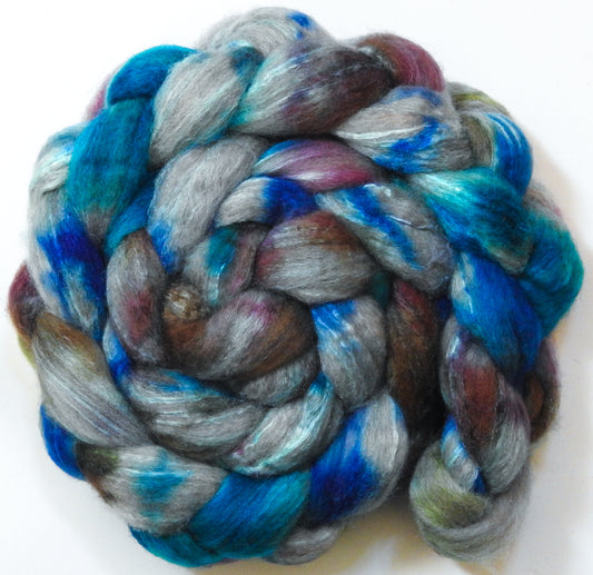 Summer Blues  - Mixed Bfl /tussah silk (85/15)