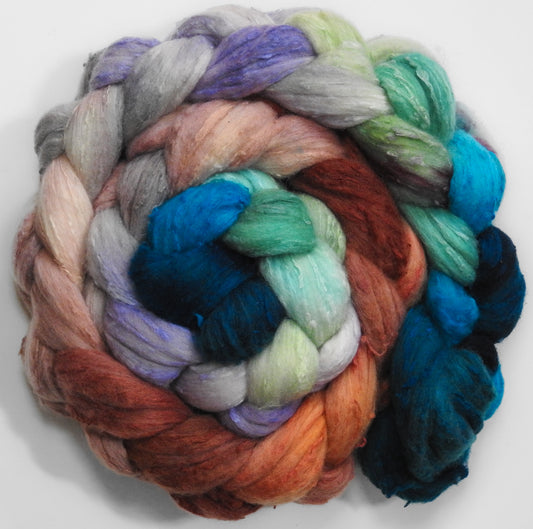 Jupiter (5.5 oz)- 25 micron Merino/ Silk Slubs (70/30)