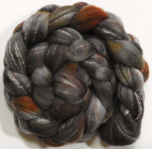 Screech Owl (grey morph) (5.8 oz)- Targhee/silk/ bamboo (80/10/10)