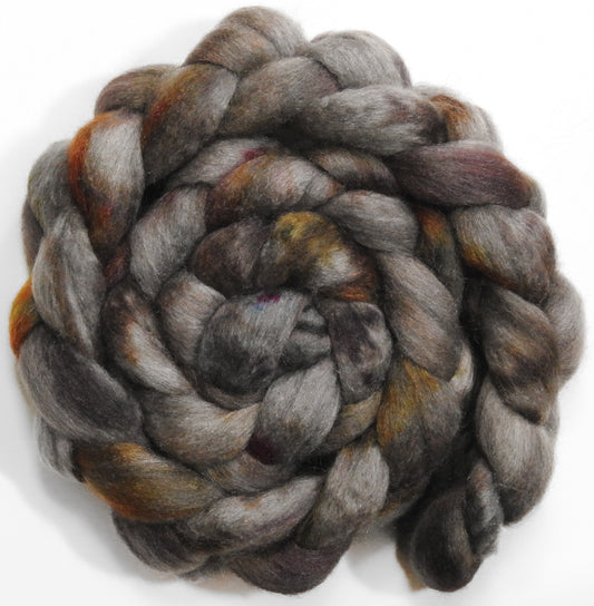 Screech Owl (grey morph) - Merino/ Qiviut/ Tussah Silk (50/50/25)
