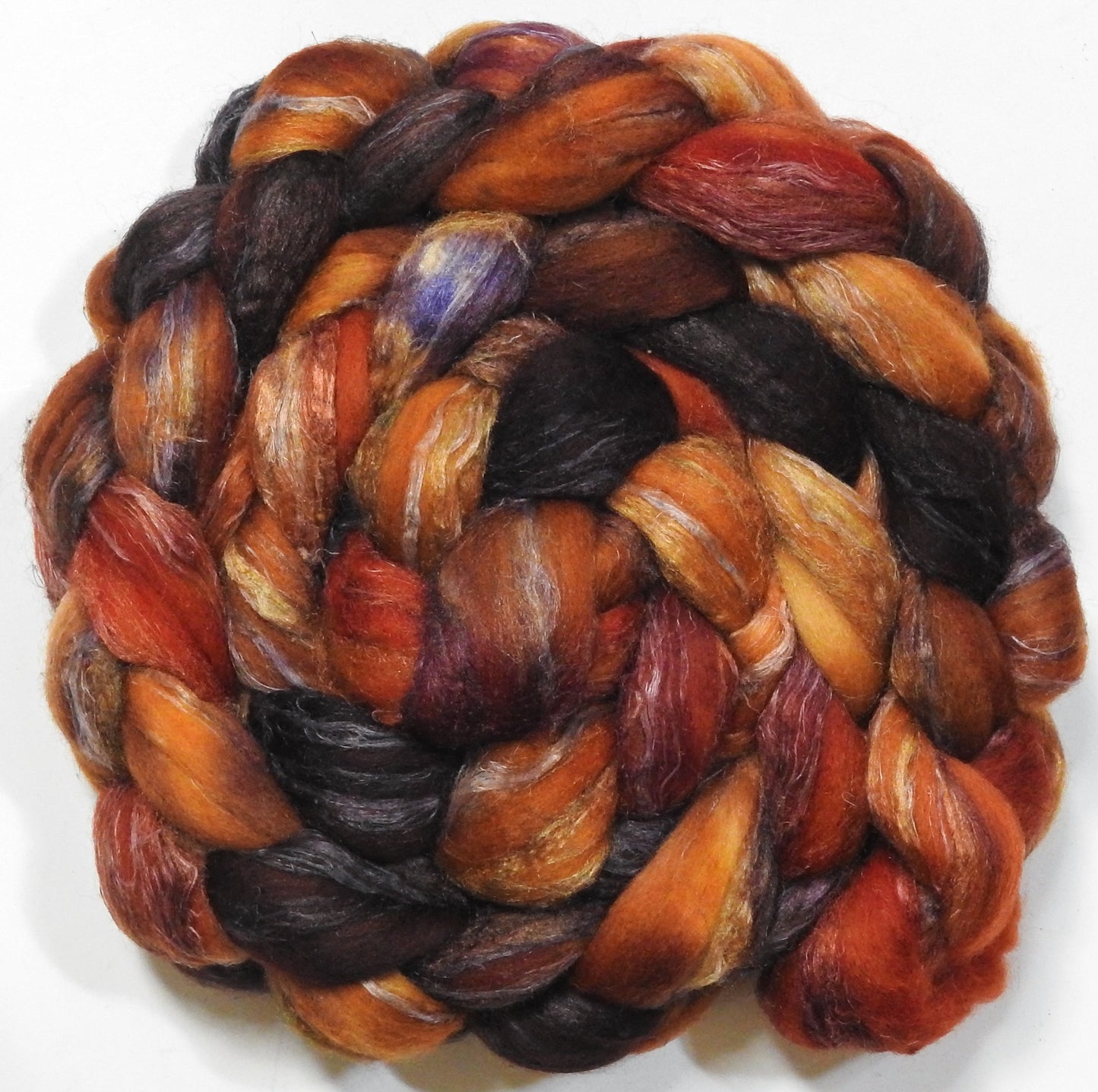 Great Horned Owl (5.6 oz) - Merino/ Tussah Silk/ Natural Flax (50/25/25)