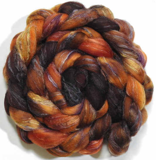 Great Horned Owl (5.6 oz) - Merino/ Tussah Silk/ Natural Flax (50/25/25)