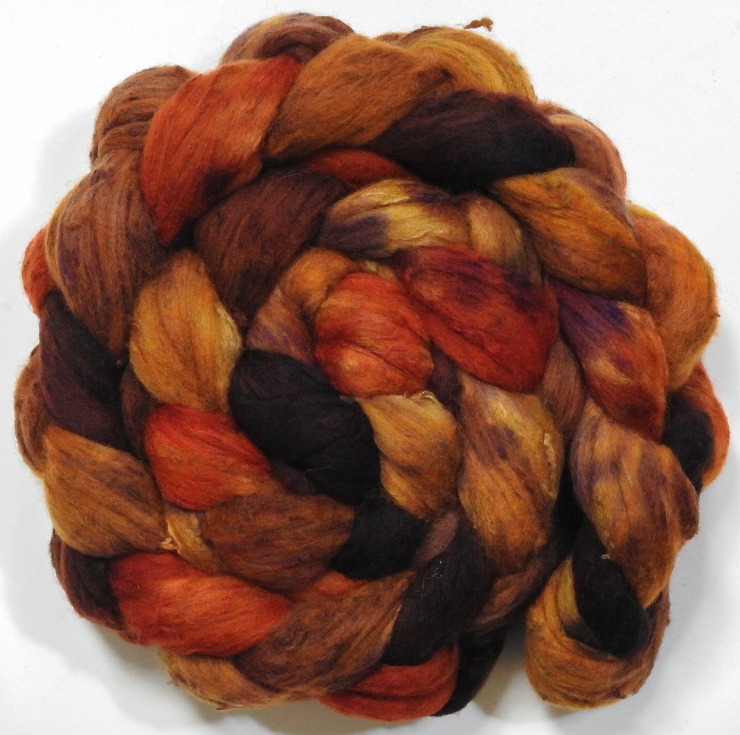 Great Horned Owl (5.7 oz)- 25 micron Merino/ Silk Slubs (70/30)