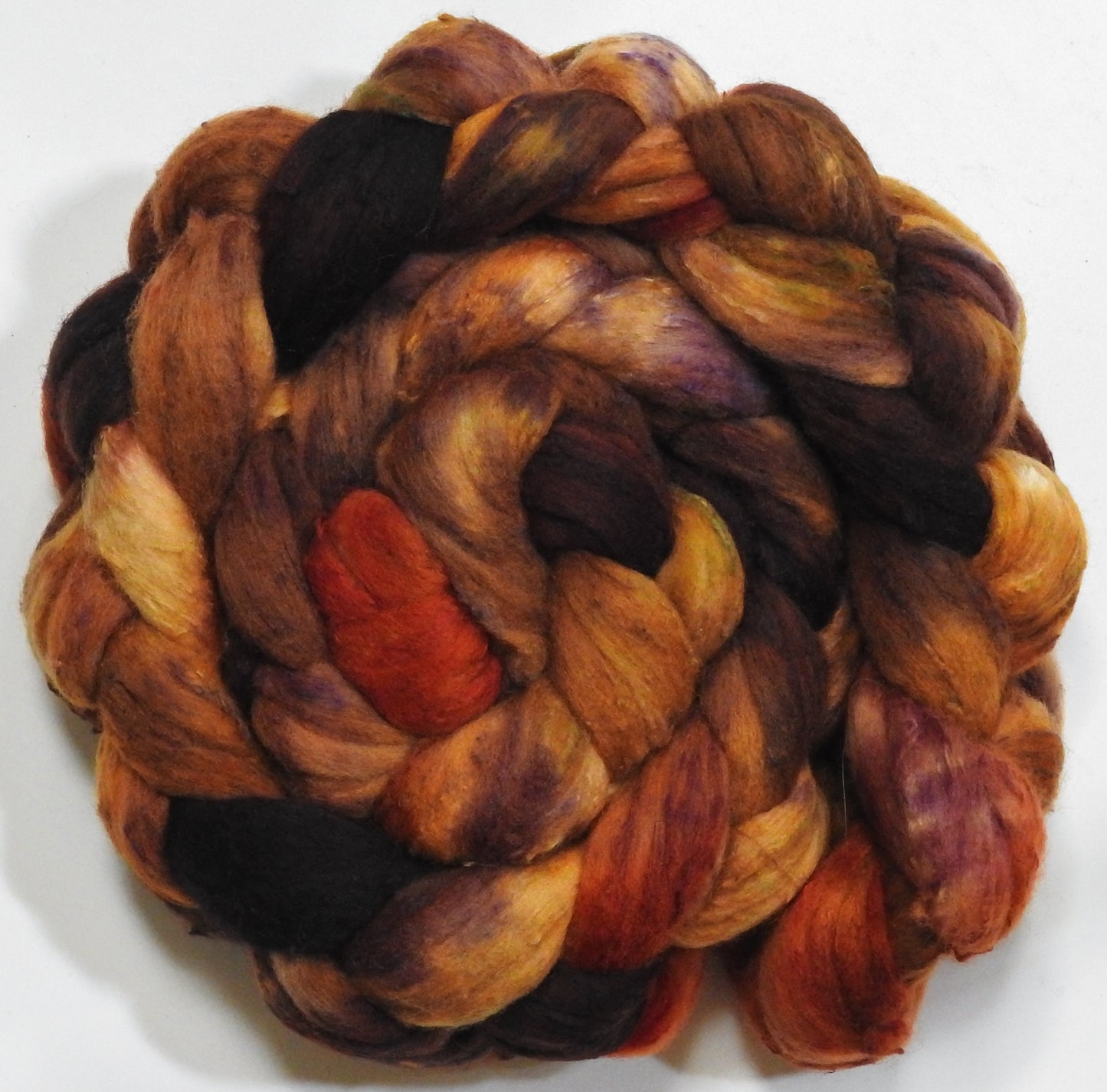 Great Horned Owl (5.7 oz)- 25 micron Merino/ Silk Slubs (70/30)