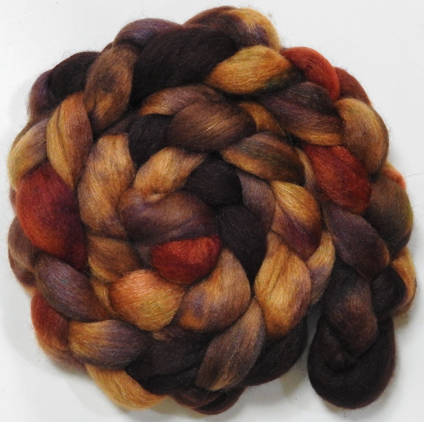 Great Horned Owl - Merino/ Qiviut/ Tussah Silk (50/50/25)