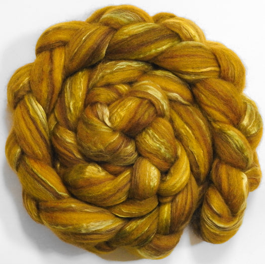 Goldenrod (3.9 oz) - 18.5 mic merino/ camel/ brown alpaca/ mulberry silk/ (40/20/20/20)