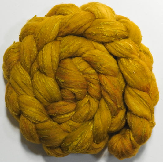Goldenrod (5.6 oz)- 25 micron Merino/ Silk Slubs (70/30)