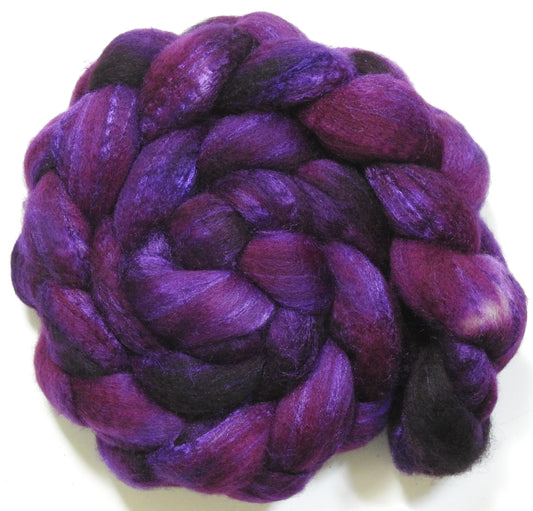 Aubergine (5.7 oz) - Mixed Bfl /tussah silk (85/15)