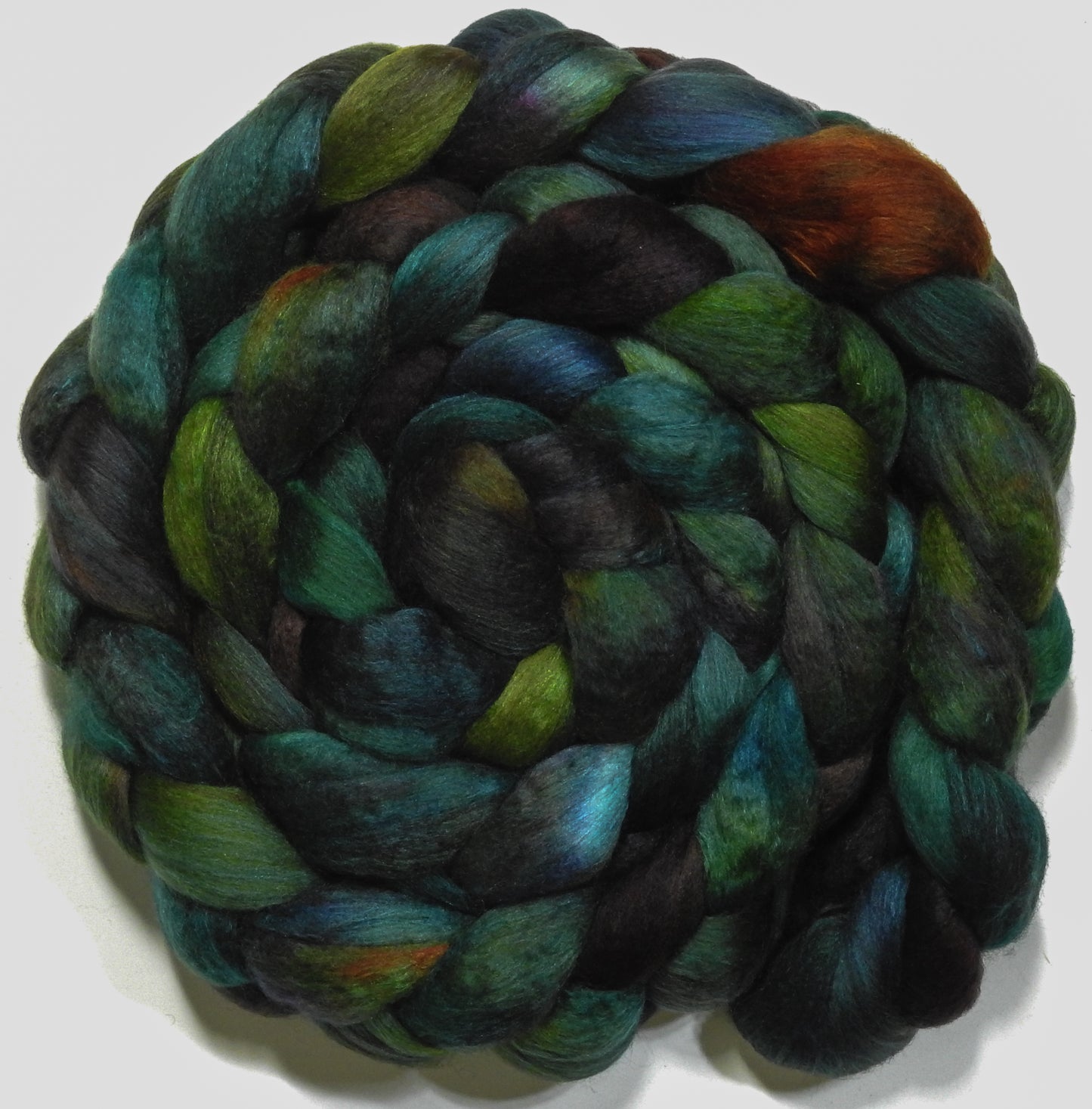 Entish (5.4 oz) - Harlequin Haunui / Mulberry Silk (70/30)