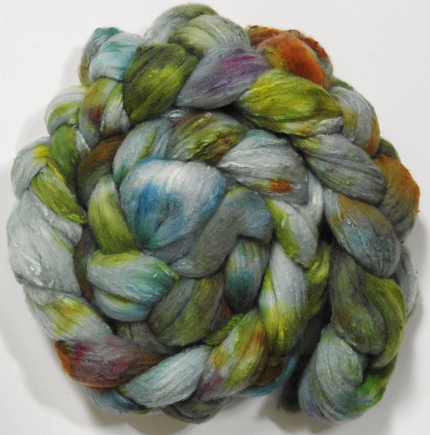 Stonecrop (5.6 oz)- 25 micron Merino/ Silk Slubs (70/30)
