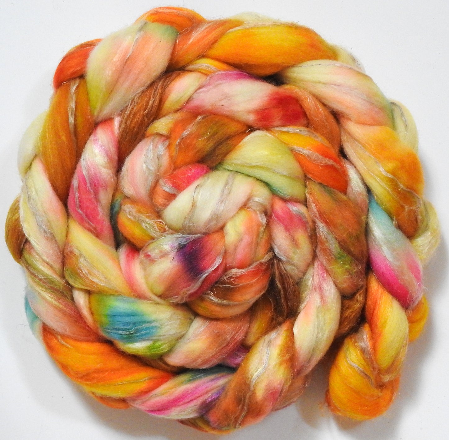 Just Add Ice (5.6 oz) - Merino/ Tussah Silk/ Natural Flax (50/25/25)