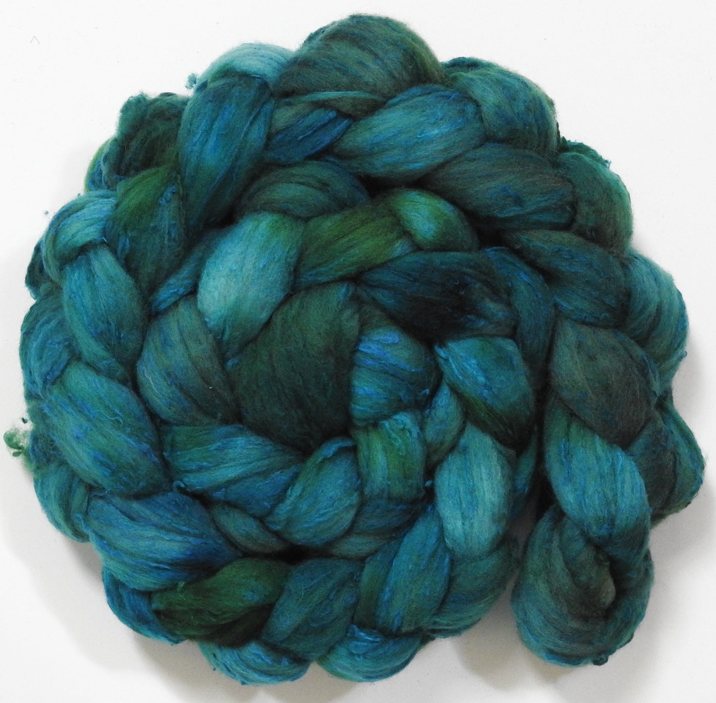 Neptune (5.6 oz)- 25 micron Merino/ Silk Slubs (70/30)
