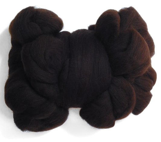 Ebony Haunui  - ( 5 oz ) natural undyed Haunui Fiber from New Zealand
