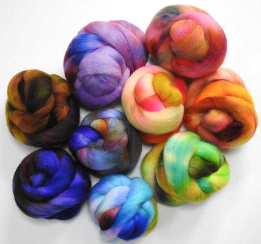 Tuscany in Bloom (13 oz) - Dyed Gradient Set - Corriedale Wool Blend