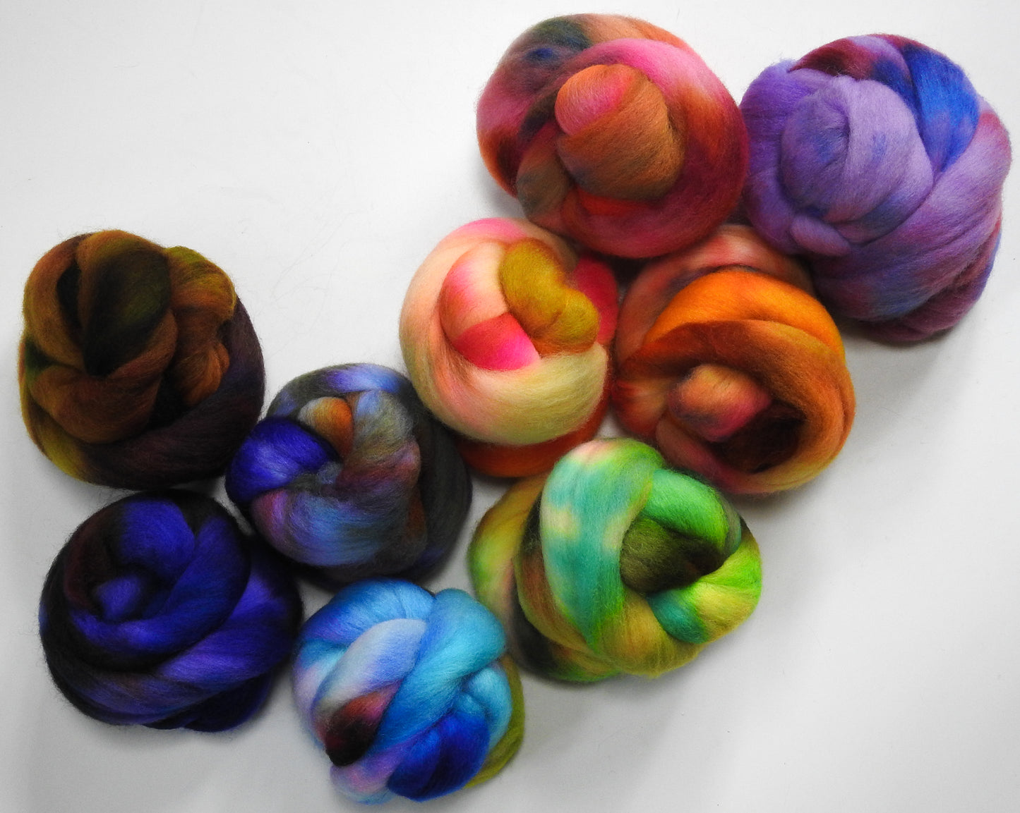 Tuscany in Bloom (13 oz) - Dyed Gradient Set - Corriedale Wool Blend