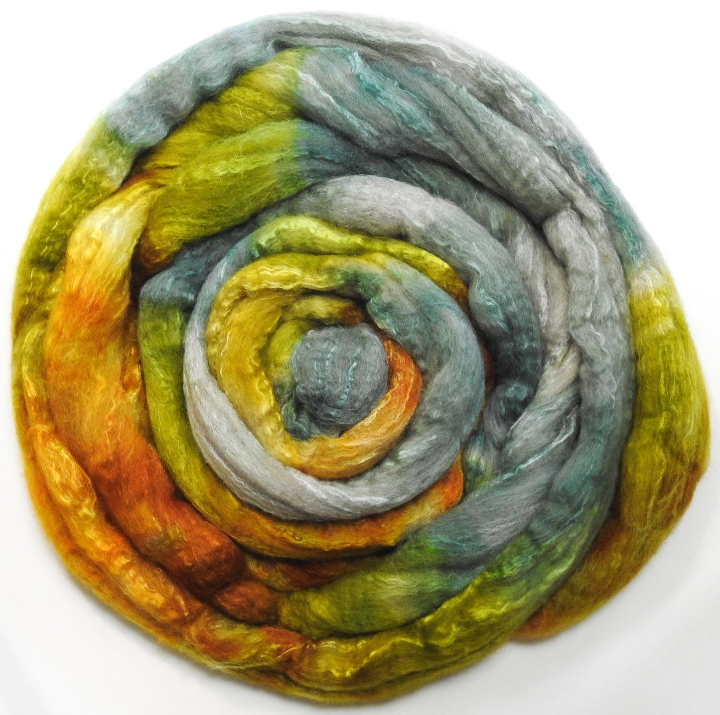 Goldberry (5.6 oz) - Mixed Bfl /tussah silk (85/15)