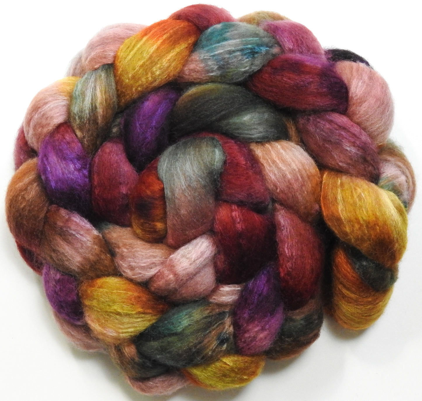 Lobelia Sackville-Baggins (5.6 oz) - Mixed Bfl /tussah silk (85/15)