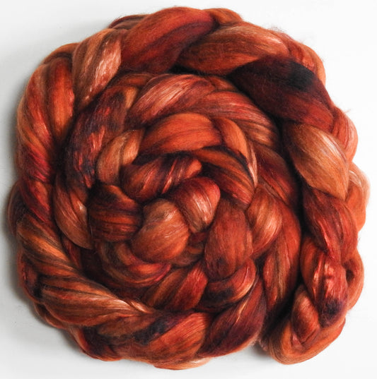 Fire Pit - 18.5 mic merino/ camel/ brown alpaca/ mulberry silk/ (40/20/20/20)