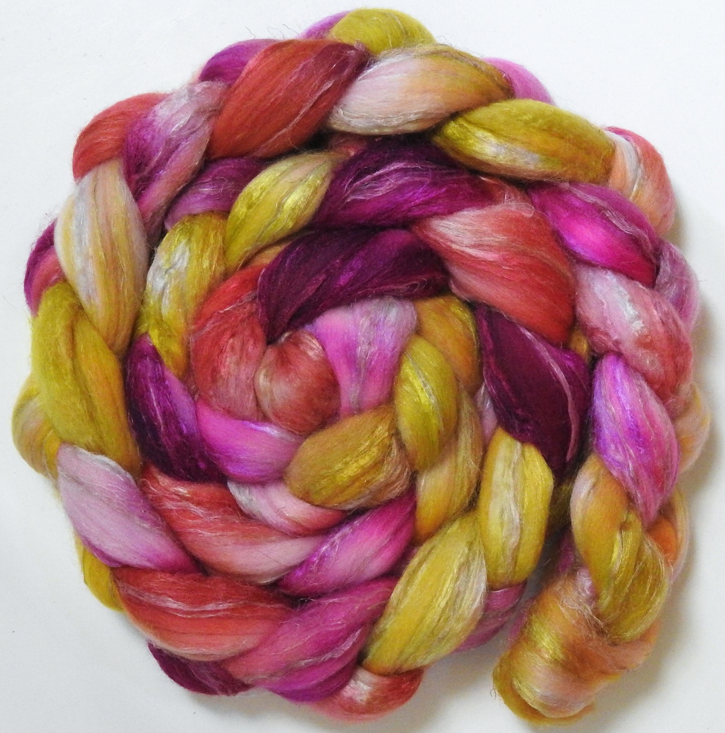 Goldilocks Gamgee (5.6 oz) - Merino/ Tussah Silk/ Natural Flax (50/25/25)