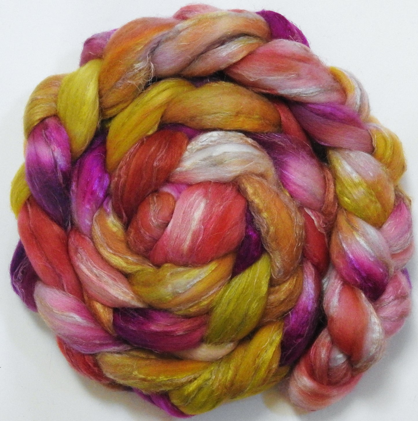 Goldilocks Gamgee (5.6 oz) - Merino/ Tussah Silk/ Natural Flax (50/25/25)
