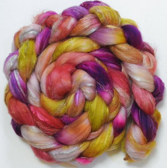 Goldilocks Gamgee (5.6 oz) - Merino/ Tussah Silk/ Natural Flax (50/25/25)