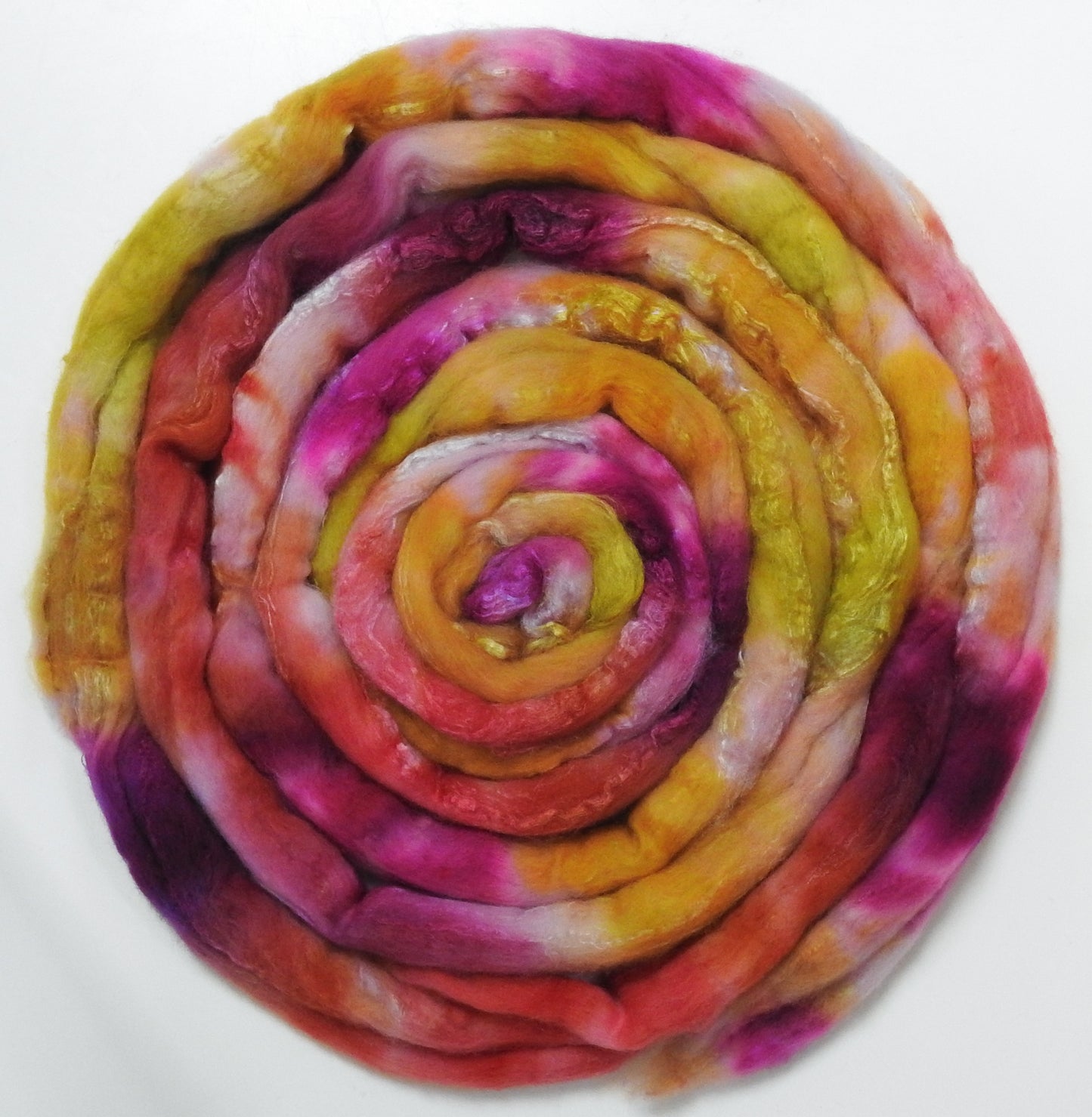 Goldilocks Gamgee (5.6 oz) - Merino/ Tussah Silk/ Natural Flax (50/25/25)