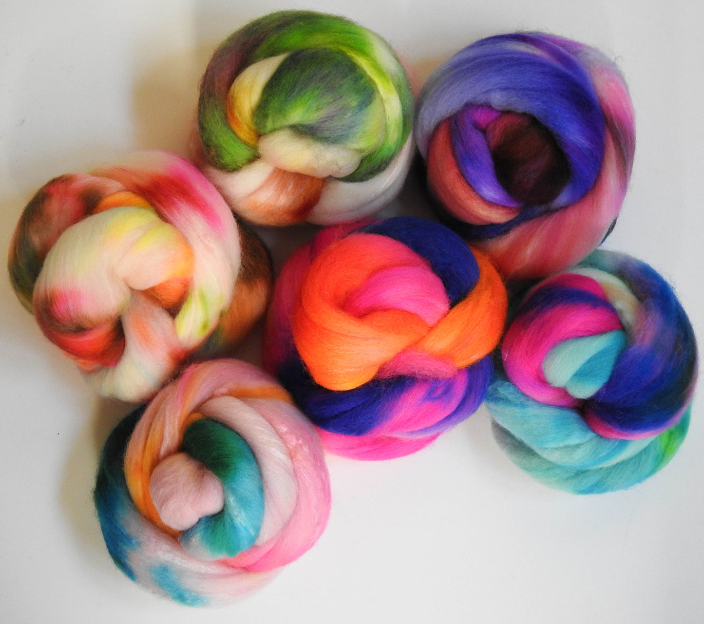 Barbie Land - Gradient Braid Set - (9 oz) - Polwarth / Tussah silk (85/15)