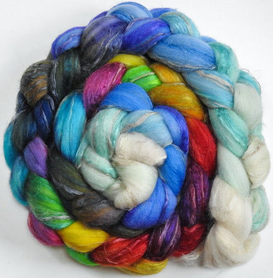 Twinkle Lights - Merino/ Tussah Silk/ Natural Flax (50/25/25)