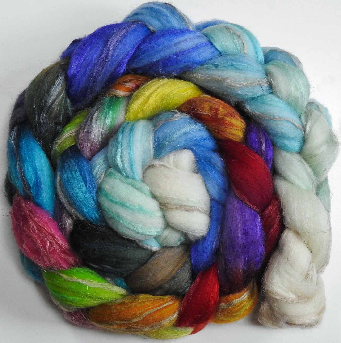 Twinkle Lights - Merino/ Tussah Silk/ Natural Flax (50/25/25)