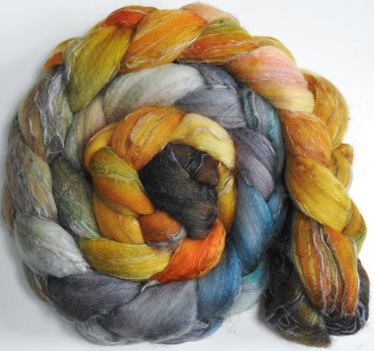 Tarnished - Merino/ Tussah Silk/ Natural Flax (50/25/25)